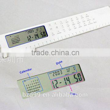Promotional Multi-functional Fancy Electronic Digital Ruler With Functions of Ruler/Calculator/ Clock /Alarm photo-4