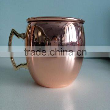 Moscow Mule Hammered Copper 18 Ounce Drinking Mug