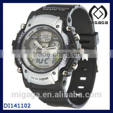 Cool Digital-analog Waterproof Dual Time Sport Wrist Watches for Boys Girls