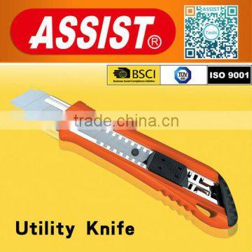 factory stock 18mm hot multifunctional stainless steel utility knife/cutter