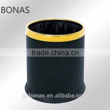 Innovative round double layer waste bin in room