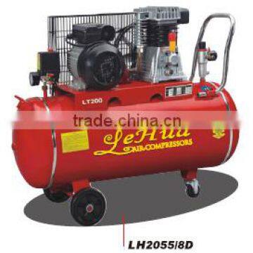 50L 1.5KW 2HP 8Bar 2 cylinders Italy type air compressor