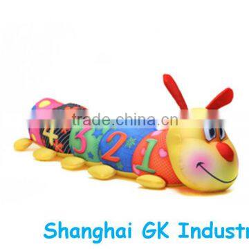 Microbeads Stuffed Caterpillar Toys