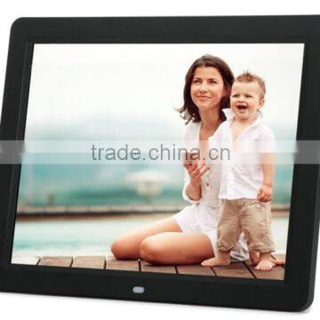 OEM 12 Inch Digital Photo Frame Time Wall Clock Wholesale photo-2