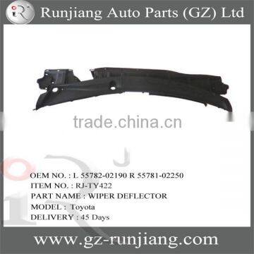 FOR TOYOTA COROLLA OUTER PARTS WIPER DEFLECTOR OEM.L 55782-02190 R 55781-02250