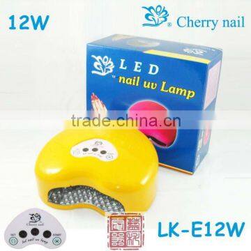 LK-E12W UV lamp for nail dry curing led lamp for gel nails