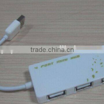 2.0 High Speed 4 Port Slim Usb Hub as Computer Gift photo-4