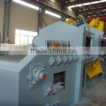 1 QWD serie high quality wire mesh shot blasting machine