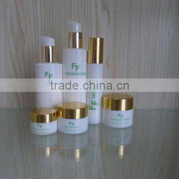 White jade Glass Jars and bottles V