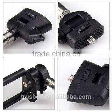 Portable Handheld Self-Timer Monopod for Camera & Phone Telescopic Extendible Selfprotrait Stand Holder for Iphone / Samsung photo-4