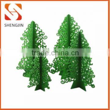 High quality christmas decoration felt xmas tree ornamtents