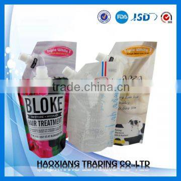 Stand-up spout pouch (Profile cut spout pouch)