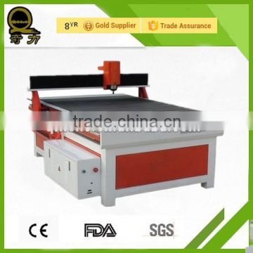 China factory supply cnc router for MDF/PDF/GALSS/plastic wood cnc advertising router/boring machine QL-1218