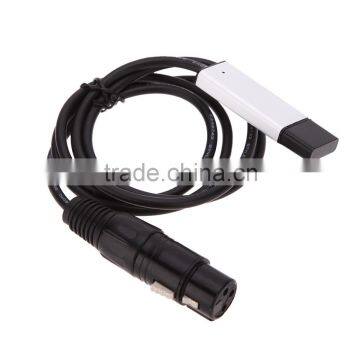USB to DM Interface Adapter LED DM512 Studio Computer PC Stage Lighting Controller Dimmer