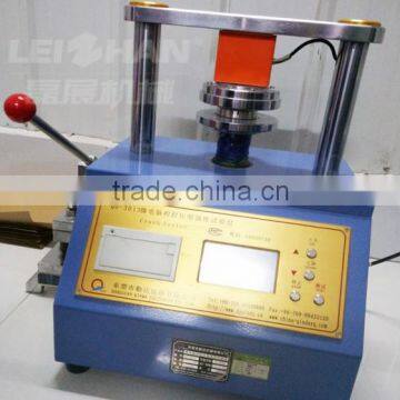 Kraft paper bursting strength tester