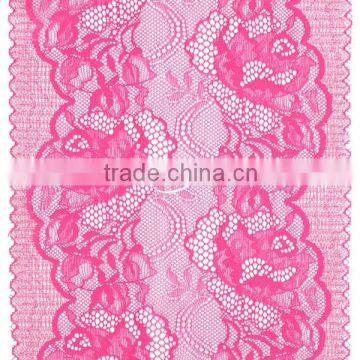 Latest Spandex & Nylon Trimming Lace/Elastic Lace for Dresses and Other Decorations