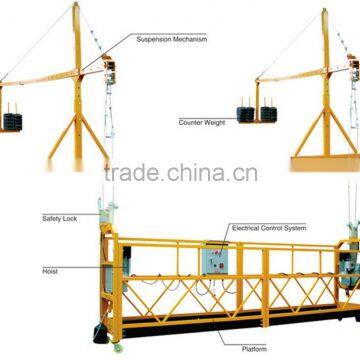 Powered platform ZLP630 6m working platform LT63 hoist Electric Scaffolding