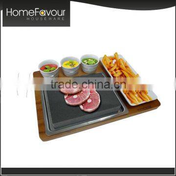 Trustworthy Manufacturer Make-To-Order Custom Homeware Cookware 7 Pcs Lava Stone Set