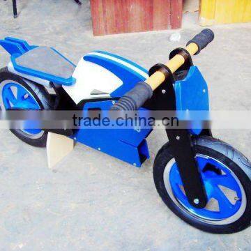 promotional wooden toy motorcycle