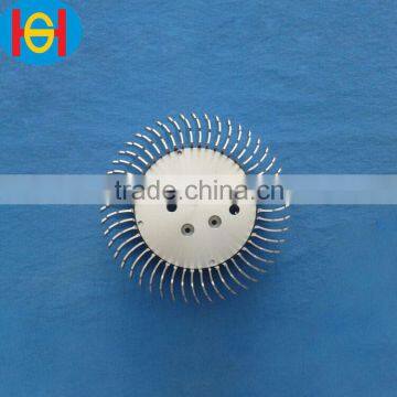 Supplier 6063 Led Round Aluminum Extrusion Heat Sink Profiles photo-6
