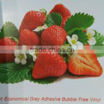 Economical Grey Adhesive Bubble Free Vinyl self