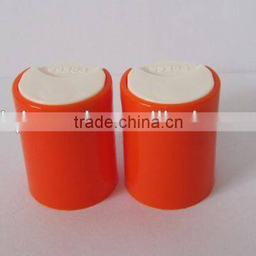 PP Plastic cosmetic shampoo disc top cap