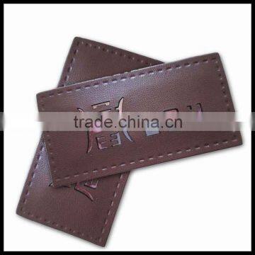 Custom Embossed Leather Patch for Casual Jacket/jeans photo-2