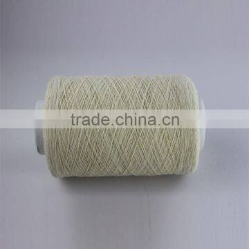 ne6 85percent cotton 15 percent polyester oe raw glove yarn