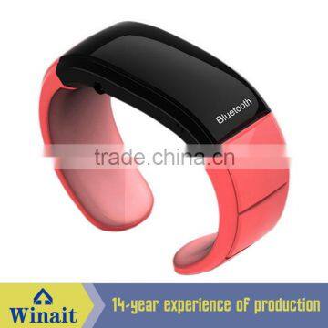 2014 Smart Bluetooth Bracelet With Caller id and Mp3 Player Blluetooth Bracelet Watch WT-20