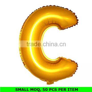 China Wholesale Various Kinds of Alphabet Letter Foil Balloons