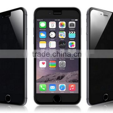 OEM / ODM 2016 newest ! 9H full cover privacy tempered glass screen protector tempered glass film for iphone 6 (privacy)