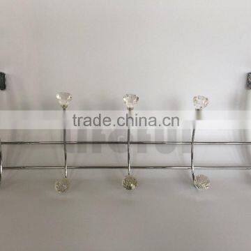 Over Door Hook Hanger Rack - Organise Bedroom, Bathroom, Closets - Hang Shirts, Coats, Towels, Robes, Hats