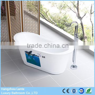 Modern High Back Mobile Bathtub