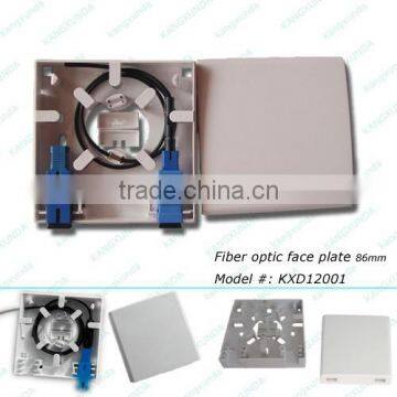 fiber optic faceplate