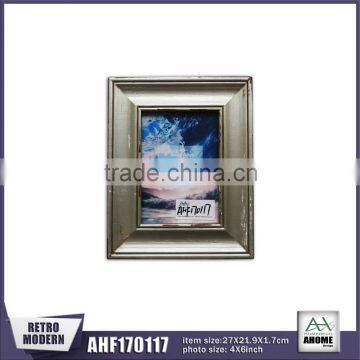 Simple Design Silver Color Wooden Photo Picture Frame Hot Selling 10x15 Frame