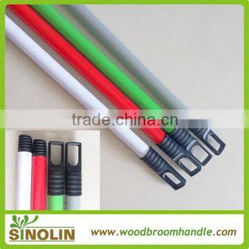 SINOLIN plastic cleaning iron broom stick/mop handle with Italian screw