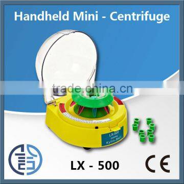 LX-500 Hand Mini centrifuge lab Centrifuge price cheap