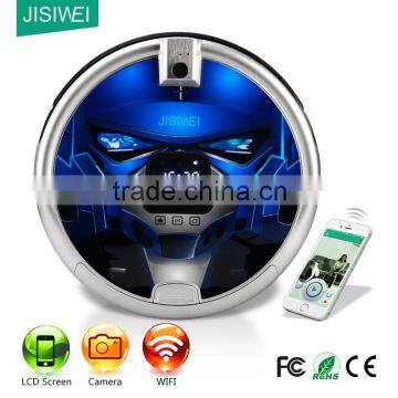 2016 new luxury WIFI + mobile app remote control+ HD camera! JISIWEI S+ smart home robotic Vacuum Cleaner for pet floor cleaning                        
                                                Quality Choice
                                       