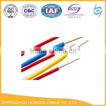 Solid Copper Wire Insulated 6mm indoor housing wire