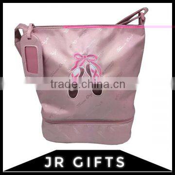 Superior Quality Pink Polyester Ballet Shoe Bag