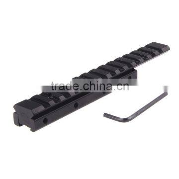 Funpowerland Compact Dovetail to Weaver Picatinny Rail Base Scope Mount Adapter