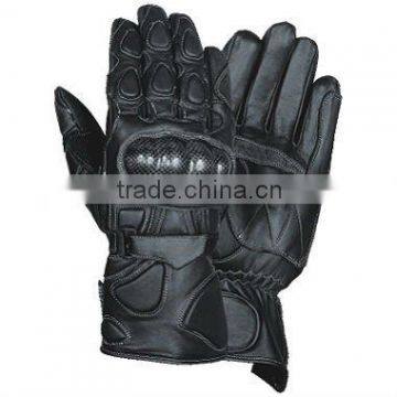 Cowhide Leather Motorbike Racing Gloves