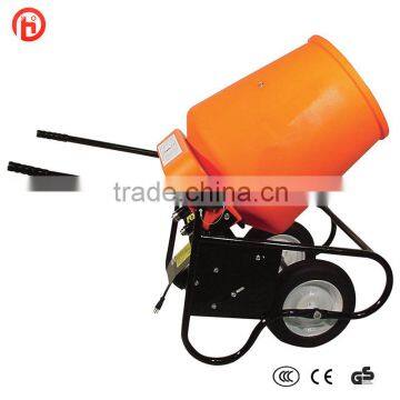 Mini mobile concrete mixer with pump