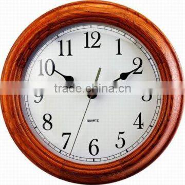 Wooden wall clock