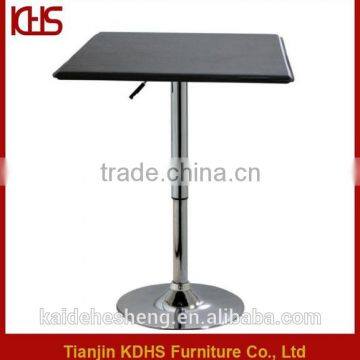 Fashion Gas Lift Leather Smart Bar Table