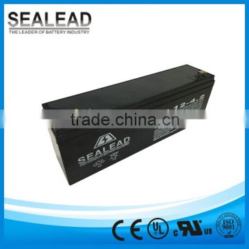 Rechagable with long life 12v 4.2ah solar battery with CE UL MSDS certificate