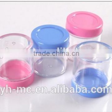 empty 20ml PS plastic cosmetic jar for cream