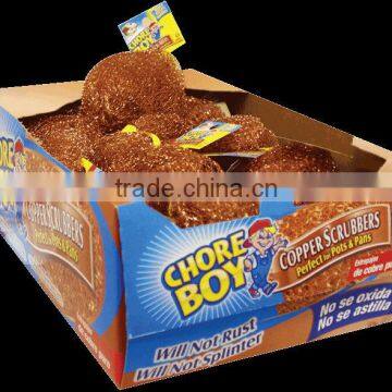 copper scouring pads,scourer,scrubber