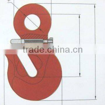 special eye grab hook with locking pin
