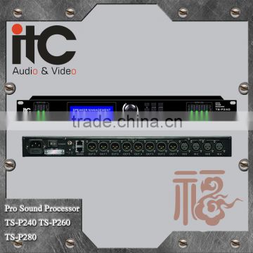 ITC TS-P240 Series 96KHz Sampling Rate 32bit DSP Professional Digital Audio Processor